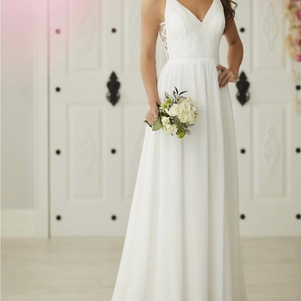 Christina Wu Ivory and White Bridal Dress